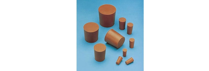 Fisherbrand™ Solid Rubber Stoppers