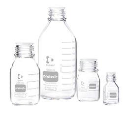 DURAN™ protect+ Safety Coated Bottles