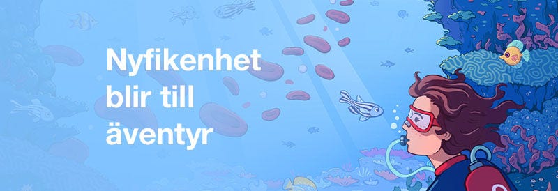 Nyfikenhet går djupare