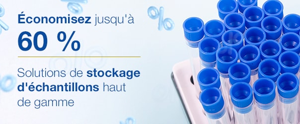 Solutions premium de stockage d’échantillons
