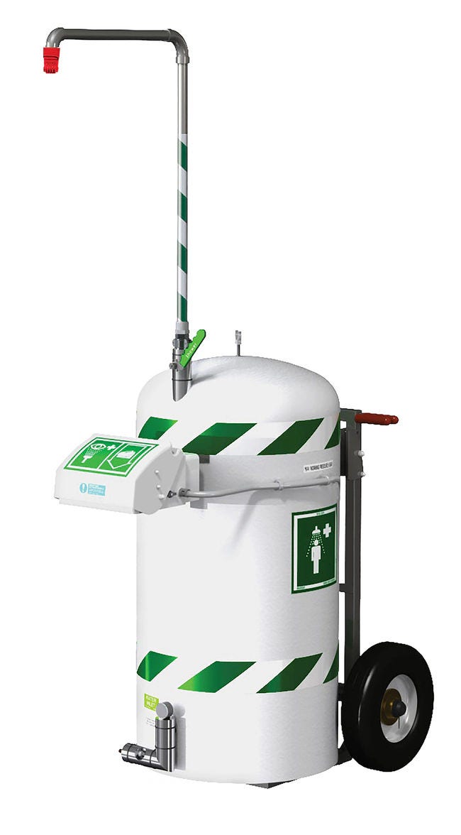 Douches et douches oculaires d'urgence