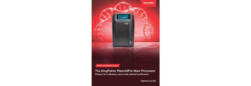 Processuer Thermo Scientific™ KingFisher™ PlasmidPro Maxi Brochure