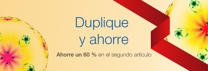 Duplique y ahorre en grande