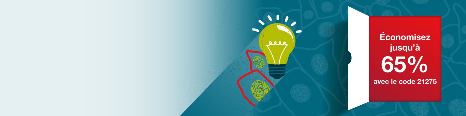 Bannière marqueurs de protéines fluorescentes