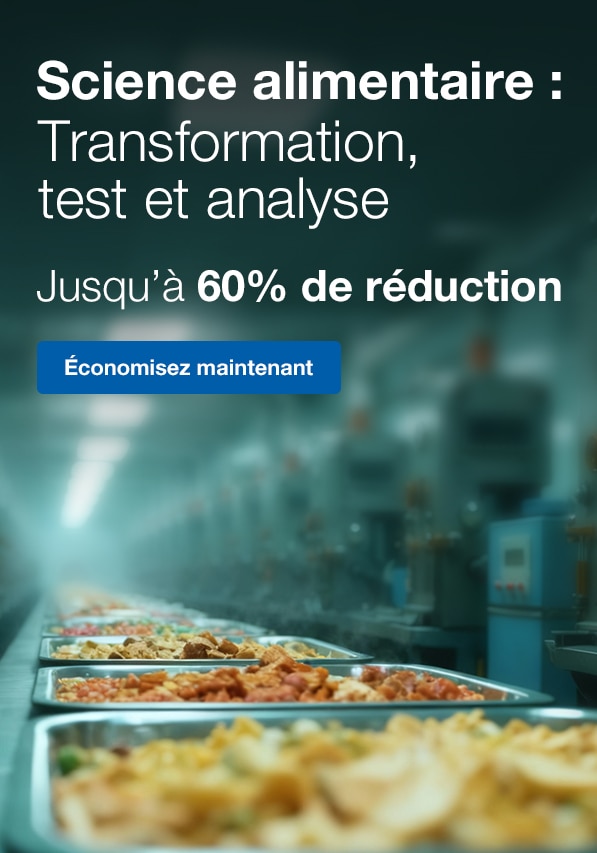 Science alimentaire : Transformation, test et analyse