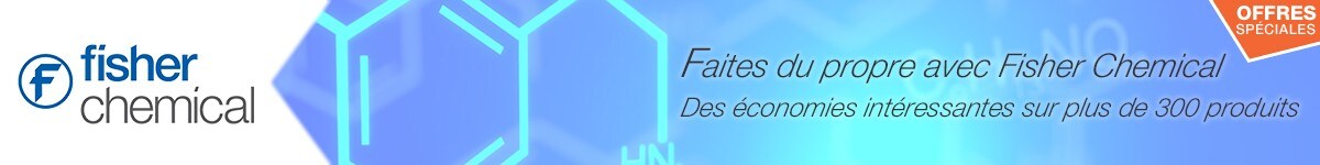 Fisher chemical products promotion on solvents, acids, bases Fisher chemical products promotion on solvents, acids, bases