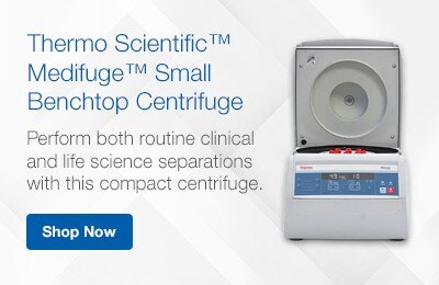 Petite centrifugeuse de paillasse Thermo Scientific™ Medifuge™ 