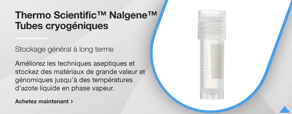 Thermo Scientific™ Nalgene™ Tubes cryogéniques