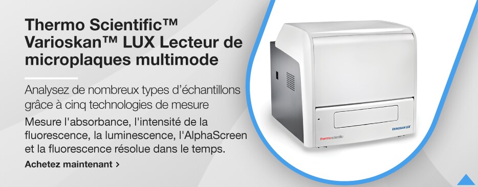Thermo Scientific™ Varioskan™ LUX Lecteur de microplaques multimode Thermo Scientific™ Varioskan™ LUX Lecteur de microplaques multimode