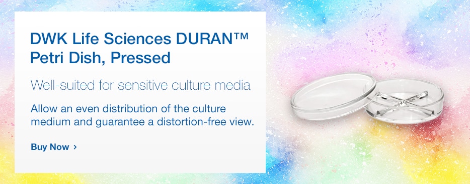 DWK Life Sciences DURAN™ Boîte de Pétri, pressée DWK Life Sciences DURAN™ Boîte de Pétri, pressée